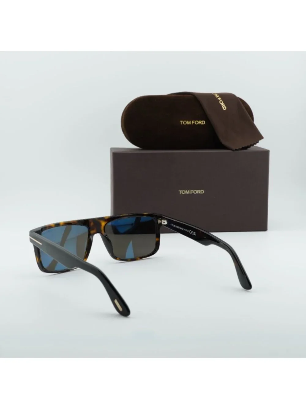 Tom Ford Philippe-02 FT0999 52A Square Sunglasses - Havana / Smoke